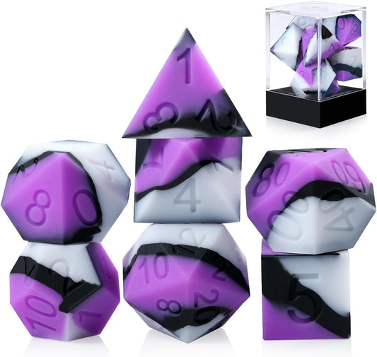 Imperial Twilight Silicone Dice Set - Living Skies Games