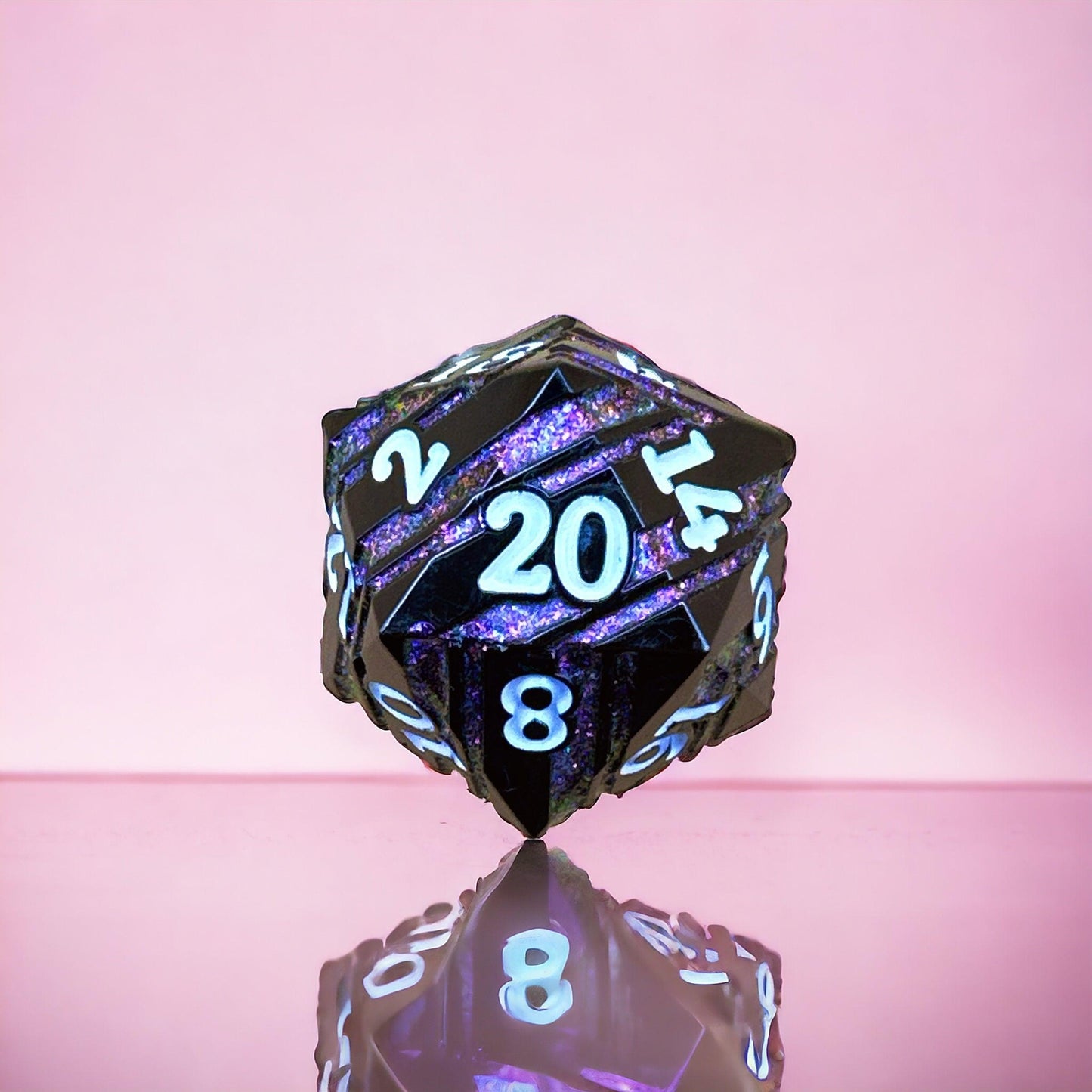 Twilight Shimmer Titan D20 Dice - Living Skies Games