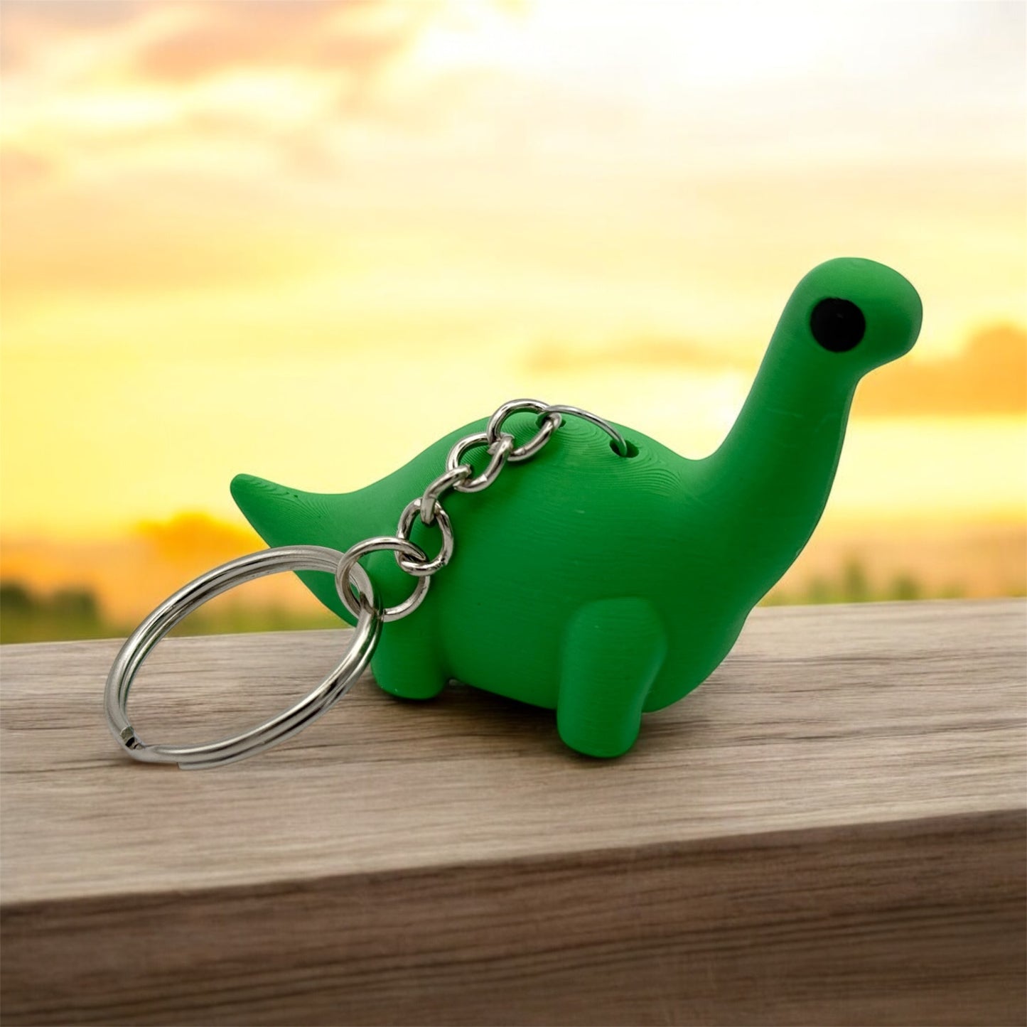 Brachiosaurus Keychain