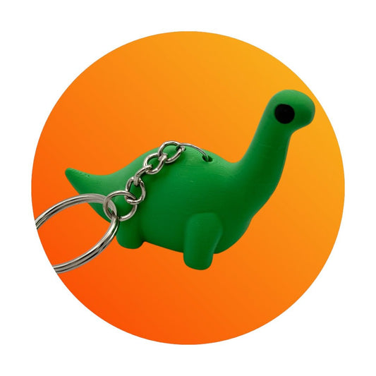 Brachiosaurus Keychain