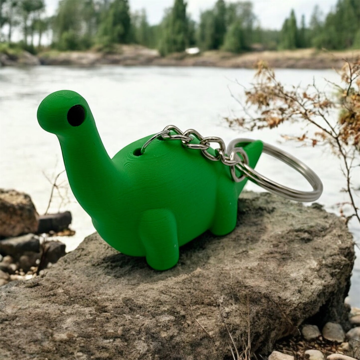 Brachiosaurus Keychain