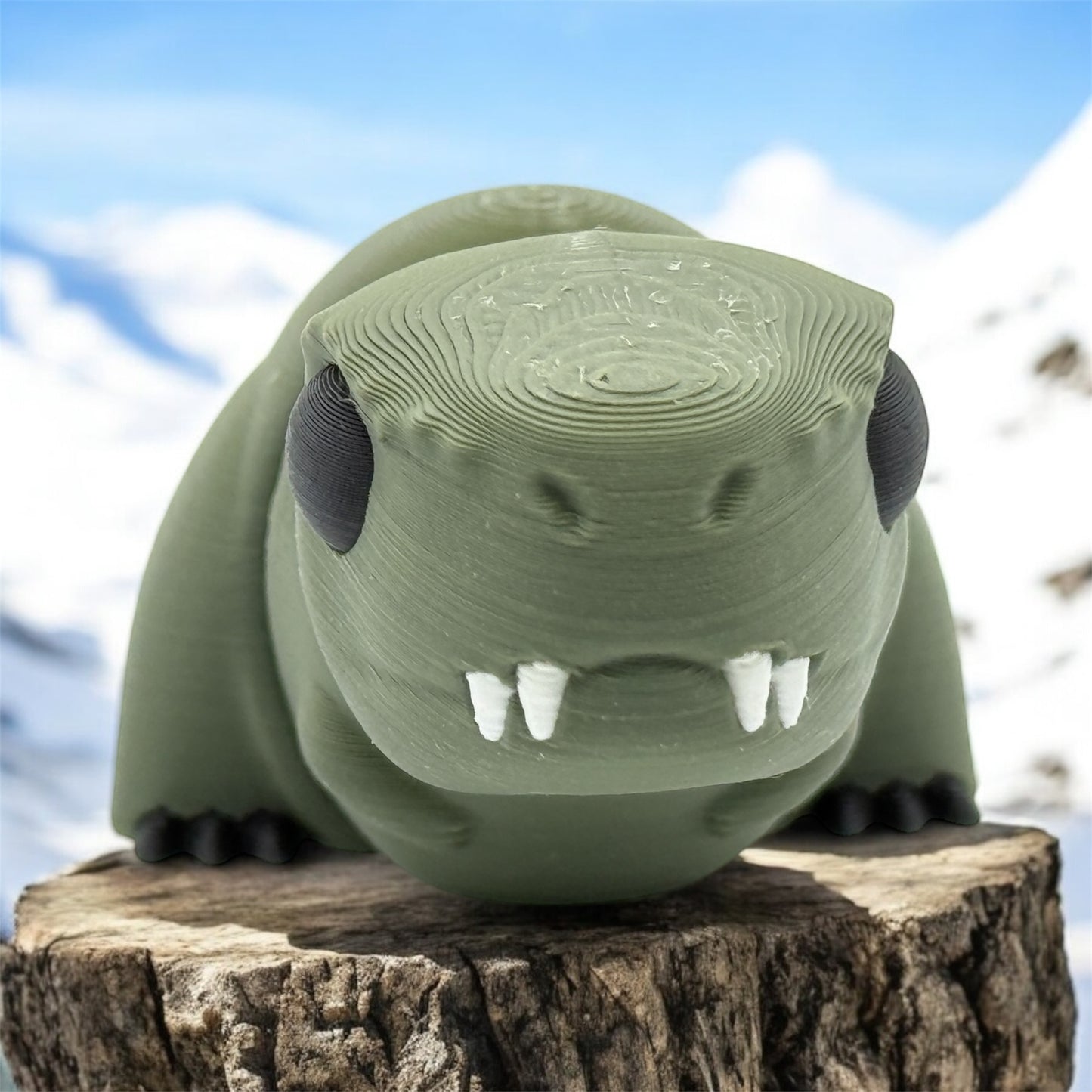 Flexi Baby T-Rex Keychain