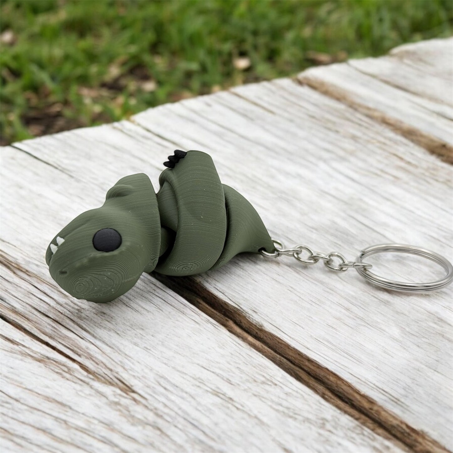 Flexi Baby T-Rex Keychain