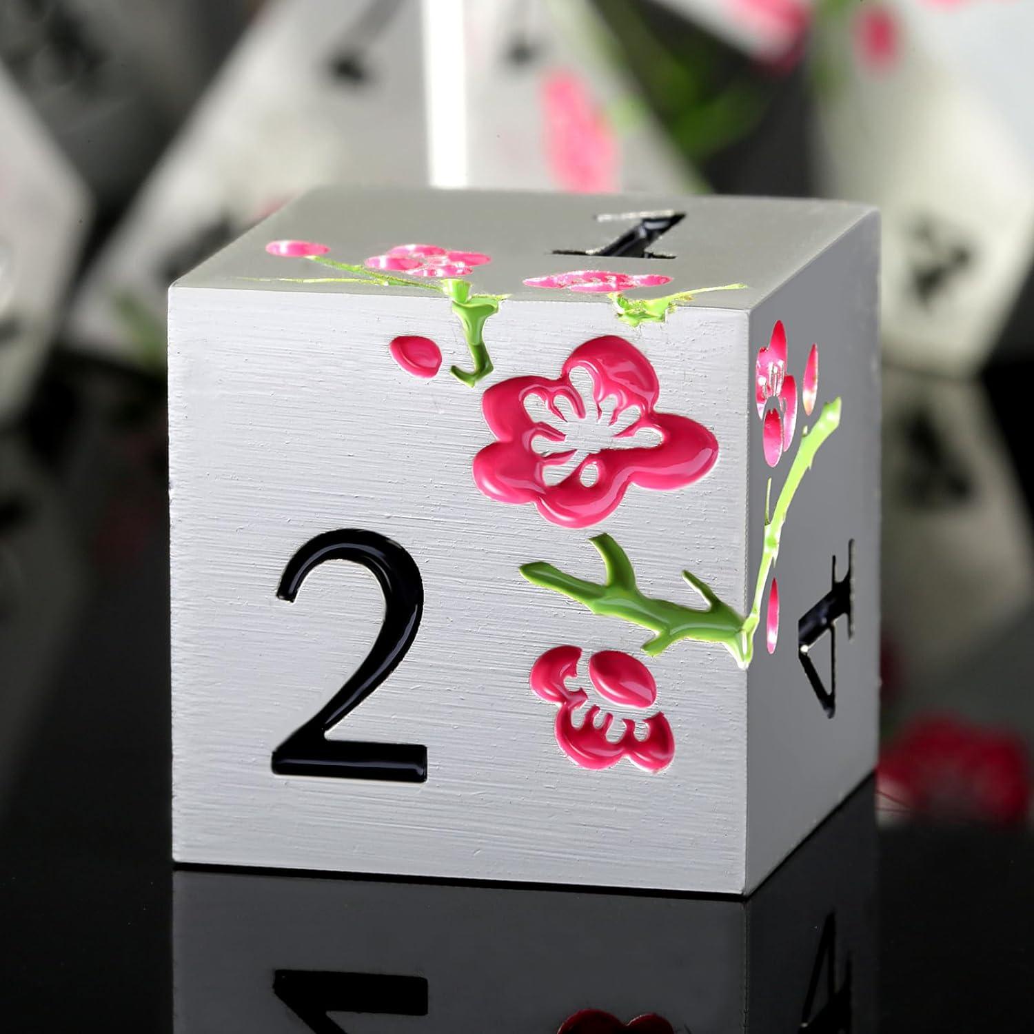 Argent Flora Grace Dice Set - Living Skies Games