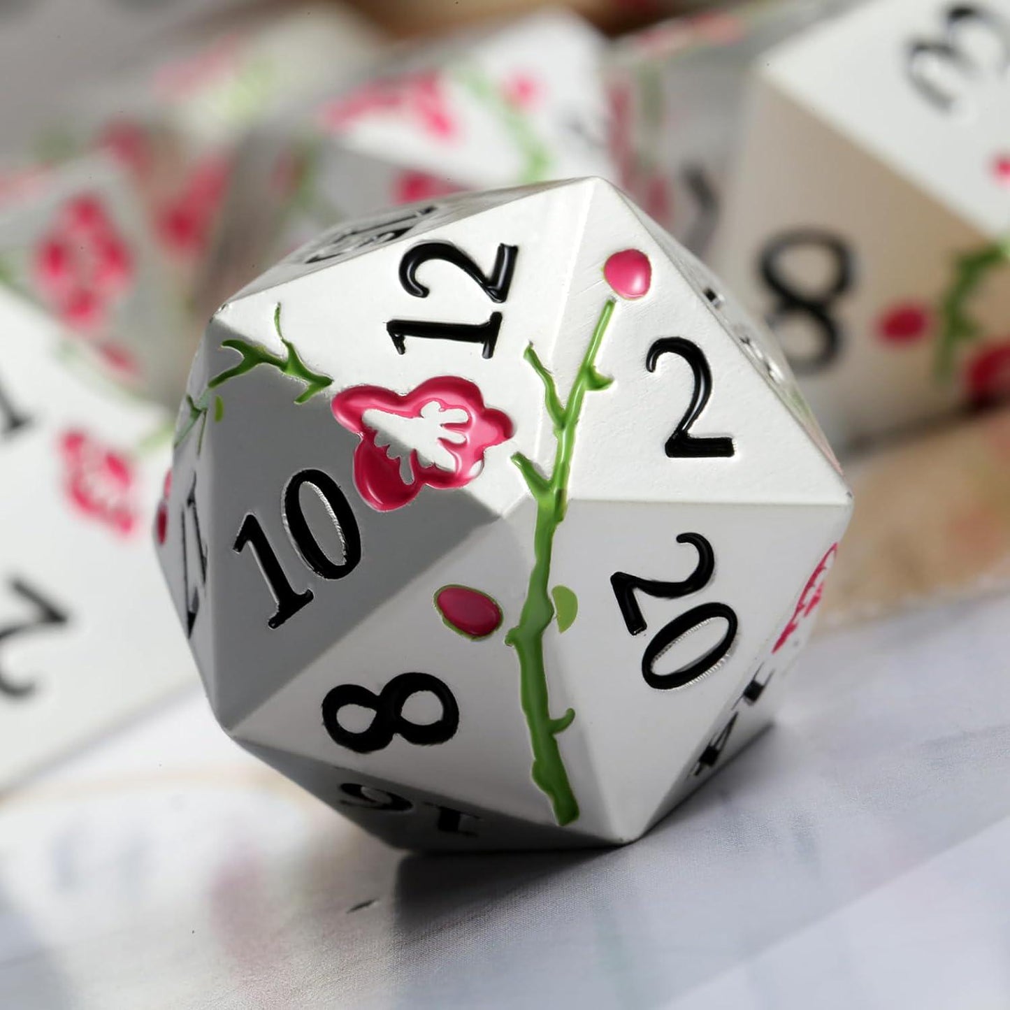Argent Flora Grace Dice Set - Living Skies Games