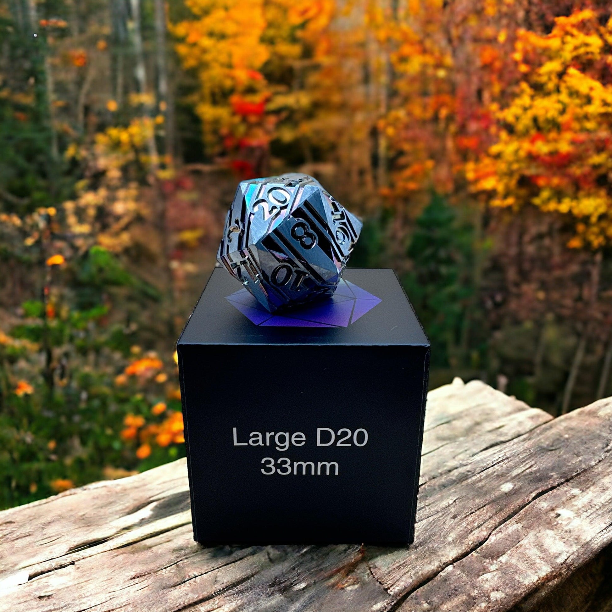 Prismatic Spectrum Titan D20 Dice - Living Skies Games