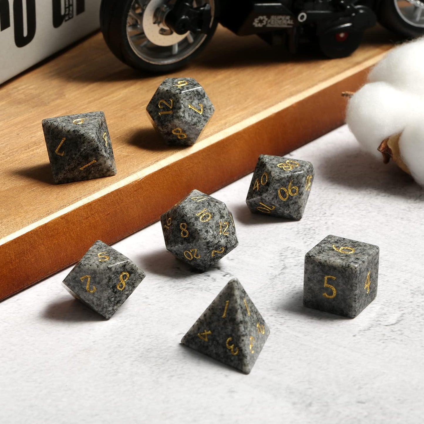 Soapstone Serenity Dice Set - Living Skies Games